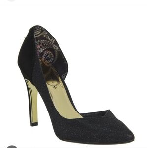 Ted Baker "The Giulia" sparkly cut Out heels sz 40/9